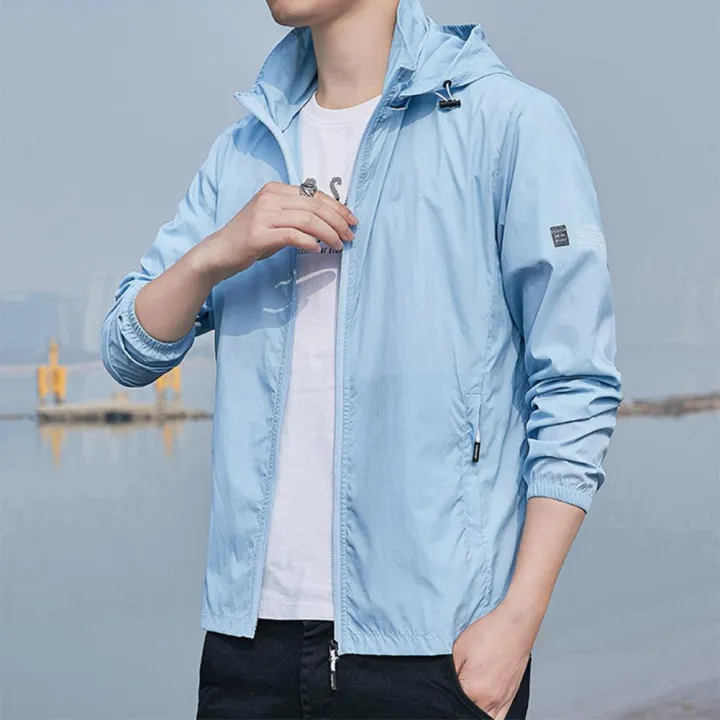 Sun%20Protection%20Jacket%20Trendy%20Lightweight%20Hooded%20Zipper%20Hood%20Elastic%20Cuff%20Coat%20for%20Travel%20Men%20Jacket%20Sun%20Protection%20Top%20-%20Image%207