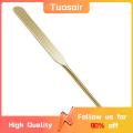 Stainless Steel Foundation Spatula Stainless Steel Facial Mud Blending Spatula with Heart Shape Beauty Board Makeup Tools for Women Gel Polish Applicator.
