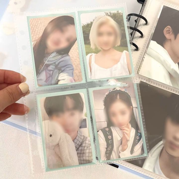 SKYSONIC%2050pcs%20Kpop%20Card%20Sleeves%2061x91mm%20Macaron%20Color%20Holder%20For%20Holo%20Postcards%20Top%20Load%20Film%20Photocard%20Game%20Cards%20Protector%20-%20Image%206