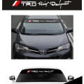Car Sticker TRD Racing Sticker Styling for TOYOTA Auto Front Windshield Decal Waterproof TRD sticker Toyota windshield sticker. 