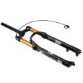 Mountain Bike Front Fork 120mm Stroke Bicycle Shock Absorber Air Fork 26inch Straight Steerer Remote Lockout Suspension Fork. 