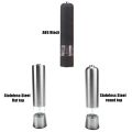 Electric Grinder Salt Black Pepper Mills Automatic Grinding Machine Adjustable Coarseness-A.