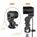 1.8m Cable Cord Light Bulb Stand E26 / E27 AC Socket Lamp Holder with Umbrella Holder Photography Light Bulb Mount for Photo.