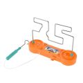 Orange - L001 Don't Buzz the Wire Electric Labyrinth Maze Toy. 