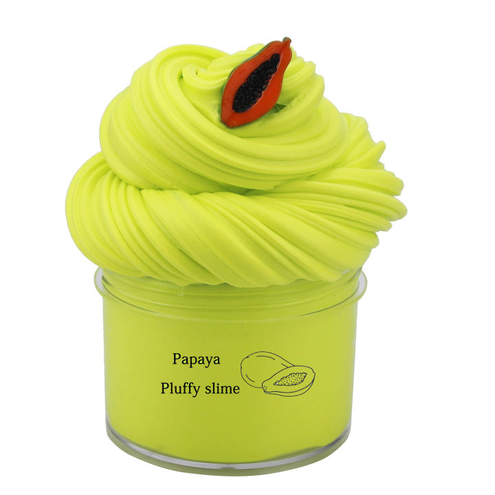 Dropshipping%2070ml%20Fruit%20Slime%20Fluffy%20Polymer%20Antistress%20For%20Slimes%20Putty%20Mud%20Ultra-Light%20Clay%20Decompression%20Color%20Mud%20-%20Image%204