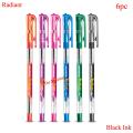 Radiant Ball Pen - 6pc - Black Ink. 