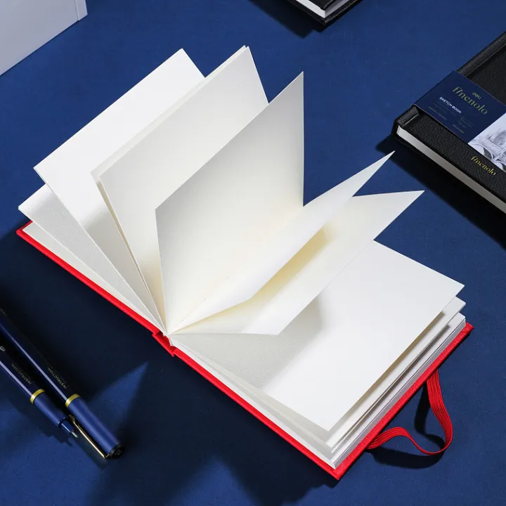 Papertree%20Premium%20Water%20&%20Acrylic%20Pad%20RED%20Leather%20Cover%20-%20Image%202