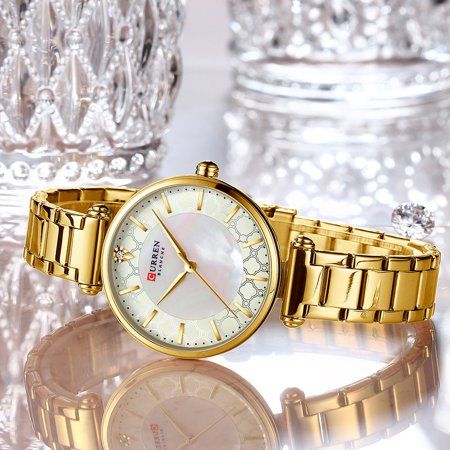 CURREN%209072%20Watches%20for%20Women%20Luxury%20Brand%20CURREN%20Elegant%20Thin%20Quartz%20Wristwatch%20-%20Golden%20White%20-%20Image%203