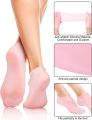 Silicone Moisturizing Gel Socks for Cracked Heels & Rough Feet.