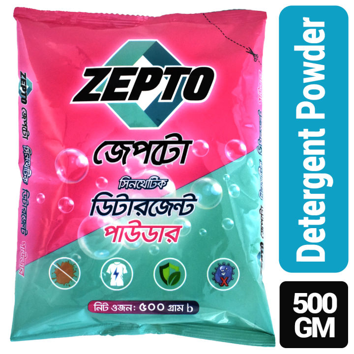 Zepto Detergent Powder - 500gm