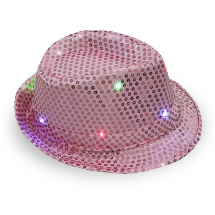 Jazz%20Hat%20LED%20Cap%20Flashing%20Cap%20Jazz%20Cap%20Unisex%20Cap%20%20%20Hop%20Cap%20Party%20Hat%20Costumes%20-%20Image%207