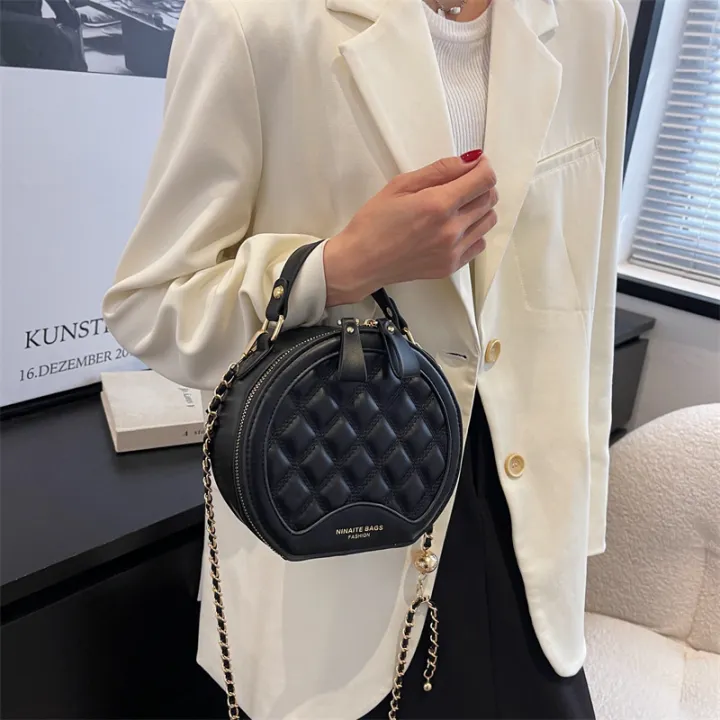 2024%20popular%20new%20trendy%20and%20versatile%20crossbody%20bag%20spring%20and%20summer%20ringo%20chain%20small%20bag%20women's%20fashion%20handbag%20small%20round%20bag%20-%20Image%203