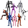Lucky Robot 13 Action Figure, 3D Printed Multi-Jointed Movable Robot Action Figure, Dummy Robot 13 Action Figure for Kids Adults. 