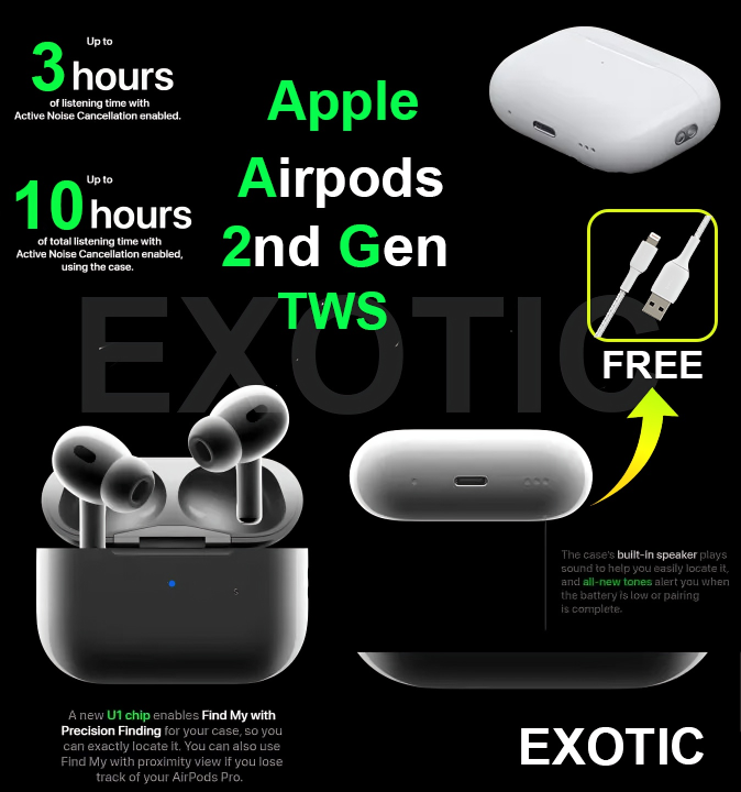 Special%20AirPods%20Pro%202nd%20Generation%20TWS%20Edition%20With%20High%20Base%20&%20Long%20Battery%20Wireless%20Bluetooth%20Earbuds%20-%20Image%202