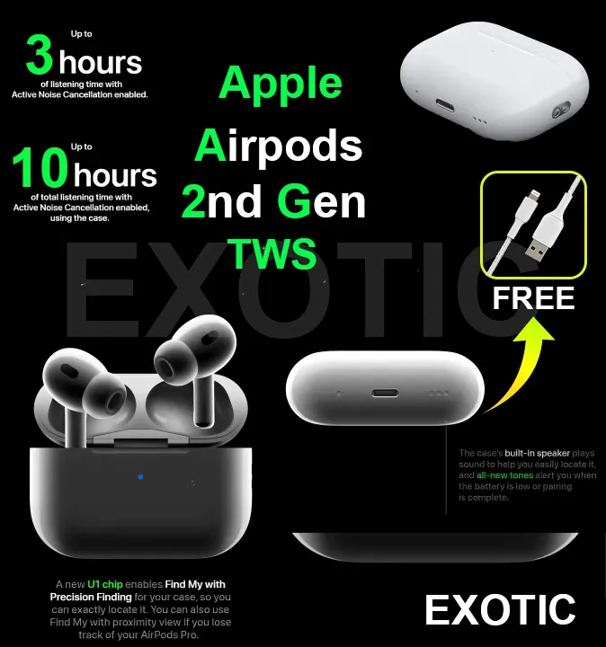 Special%20AirPods%20Pro%202nd%20Generation%20TWS%20Edition%20With%20High%20Base%20&%20Long%20Battery%20Wireless%20Bluetooth%20Earbuds%20-%20Image%202