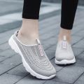 Breathable Light Women Shoes New Casual Half Slippers Outdoor Flats Zapatos De Mujer Plus Size Quality Shoes for Woman Slippers. 