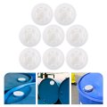 8pcs Bung Cap Oil Barrel Seal Cap Water Drum Plug 200L Oil Drum Seal Cover. 