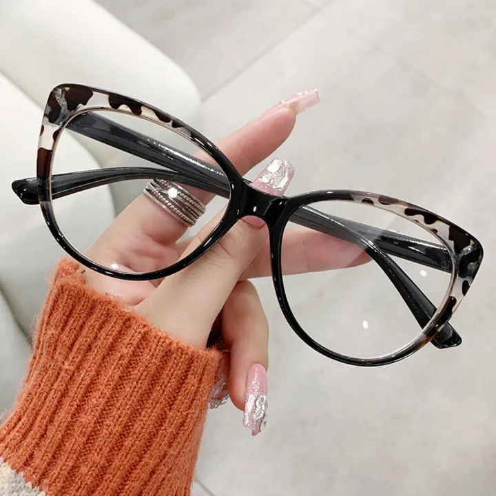 Women%20Retro%20Anti-Blue%20Light%20Cat%20Eye%20Frame%20Glasses%20Vintage%20Computer%20Eye%20Production%20Eyeglasses%20Classic%20Plain%20Spectacles%20-%20Image%202