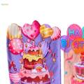 2 Pieces Birthday Chair Cover Office Cake Patterns Kids Birthday Chair Cove.