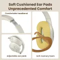 HAYLOU S35 ANC Wireless Headphones Over-ear 42dB ANC Headphone Bluetooth 5.2 40mm Dynamic Driver 60-hour Battery Life Earphones. 