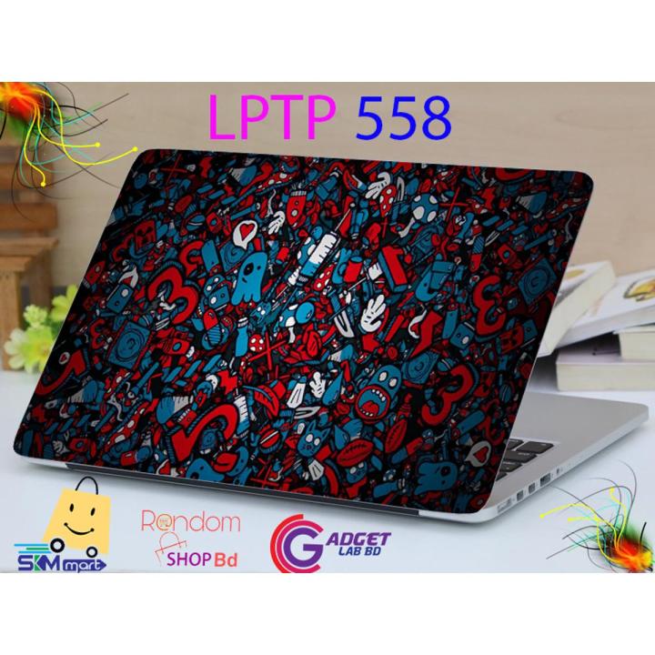 LPTP%20-%20518%20cartoon%20123%20Laptop%20Sticker%20Laptop%20Skin%20Sticker%20&%20Laptop%20Skin%20for%20laptop%20Back%20Side%20Decoration%20-%20Image%202