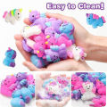 10/20/30/50PCS Unicorn Squishies Mochi Squishy For Kids Antistress Ball Squeeze Party Favors Stress Relief Toys Kawaii Gift. 