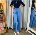 Denim Plazzo pant for Woman.