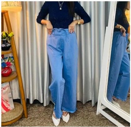 Denim%20Plazzo%20pant%20for%20Woman%20-%20Image%203