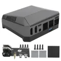 Aluminum Case for Raspberry Pi 4B Argon One M.2 SSD with M.2 Builtin Infrared Receiver(For Argon One M.2 ). 