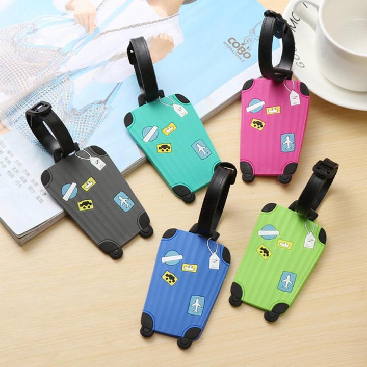 Luggage Tag || PVC luggage soft glue tag || Bag Tag || Backpack Tag || Tags- Progressively Better
