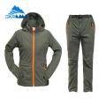Summer Autumn Outdoor Srt Hiking Camping Fishing Sets Cycling Jacket Pants Women Clothes Quick Dry Sun Protection Suit.