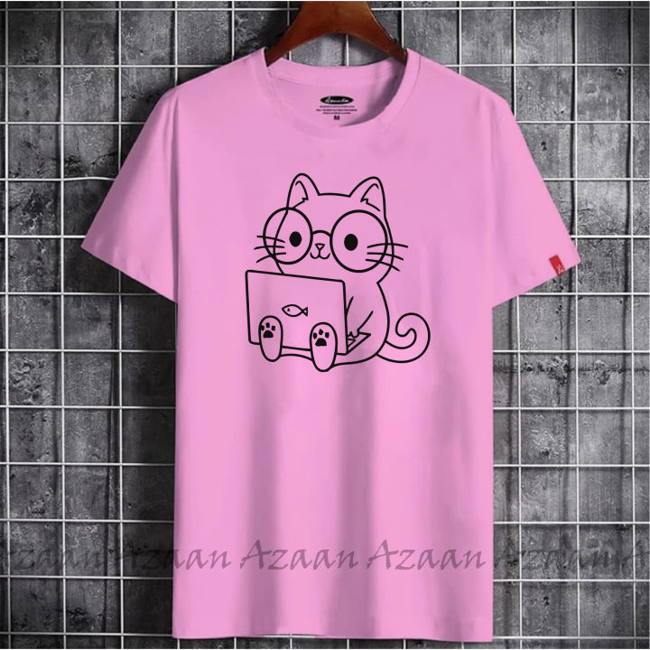 Short Sleeve T Shirt For Women -Printed Jersey Tshirt