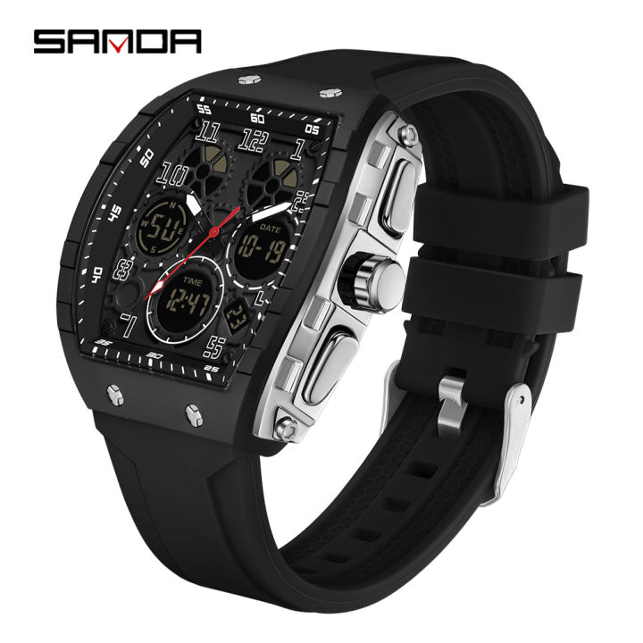 SANDA%206157%20brand's%20new%20electronic%20watch%20digital%20multifunctional%20fashion%20trend%20men's%20watch%20silicone%20waterproof%20alarm%20clock%20men%20-%20Image%209