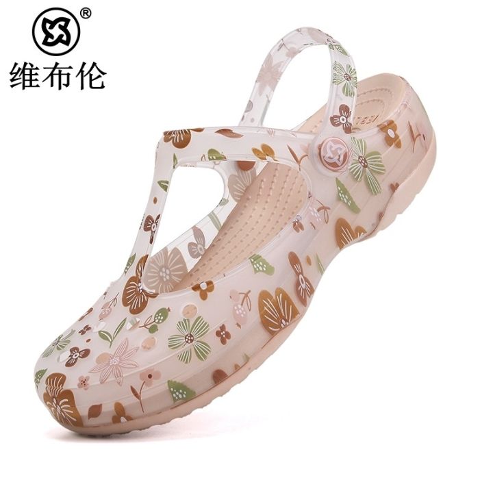 Veblen cave shoes women's new summer thick-soled non-slip toe sandals are worn outside beach slippers across Southeast Asia
