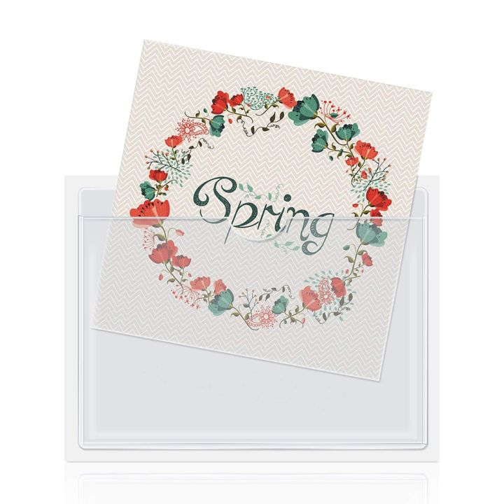 30Pcs%20Self-Adhesive%20Business%20Card%20Pockets%20with%20Top%20Open%20for%20Loading,%20Card%20Holder%20for%20Organizing%20and%20Protecting%20Cards%20-%20Image%208