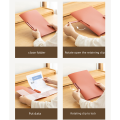 Plastic Material Folder Portable Transparent Waterproof File Organizer Reusable A4 Size Storage Bag for Office Use Student. 