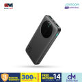 JOYROOM JR-PBF12 LED Monitor 2.4A 10000mAh Power Bank - Black. 