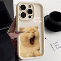Candy Color Cute Cat Phone Case For iPhone 11 Case iPhone 15 13 14 12 Pro XS Max XR X 7 8 14 15 Plus SE Matte Shockproof Cover. 