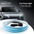 Geepact Car Hood Light Universal Car LED Strip Light Guide Lights Daytime Running Light Strip Car Waterproof Flexible Tube Decoration Lamp Atmosphere Light Car Exterior Decoration.