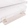 2Pcs File Storage Box Desktop Examination A4 Paper Document Storage Box Transparent Data Finishing File Box. 