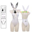 Sleep women NIKKE The Goddess Of Victory Bunny Girl Blanc Noir Cosplay Fantasia Costume Uniform for Girls Women Halloween Disguise Suit.