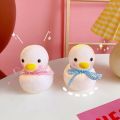 Soft Light Cute Led Night Light Creative Silicone Bedside Lamp Duck Chicken Cartoon Animal Lamps Children.