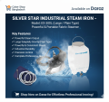 Professional Garments Steam Iron ES-300 Large | Silver Star Fabric Garment Steamer | Clothes Steam Iron.