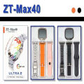 ZT-Max40 Smart Watch 2.0 ULTRA Wireless Charging Step Counter Smart Watch.