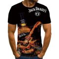 Summer T-shirt men Groot Fun Tee Fashion Harajuku Streetwear Hop Casual Cartoon Anime T-shirt Men.