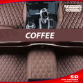 PVC Leather 5D Car Mat for spacial car - mixed color.