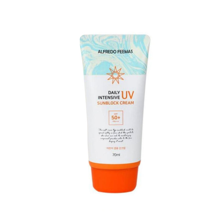 Alfredo Feemas Daily Intensive UV Sunblock Cream SPF 50+ PA+++ 70ml