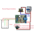 4X Water Liquid Level Controller Sensor Module Water Level Detection Sensor Pumping Drainage Protection Circuit Board.