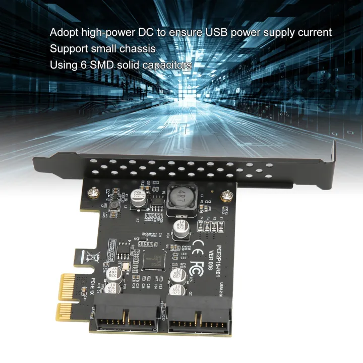 USB%203.2%20Gen1%20PCIe%20Card,%205Gbps%20Plug%20and%20Play%20PCIE%20To%20USB%203.2%20Expansion%20Card%20for%20Small%20Chassis%20-%20Image%203