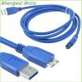 USB 3.0 Data Cable For Seagate Expansion Portable STBX500200 STBX1000201.